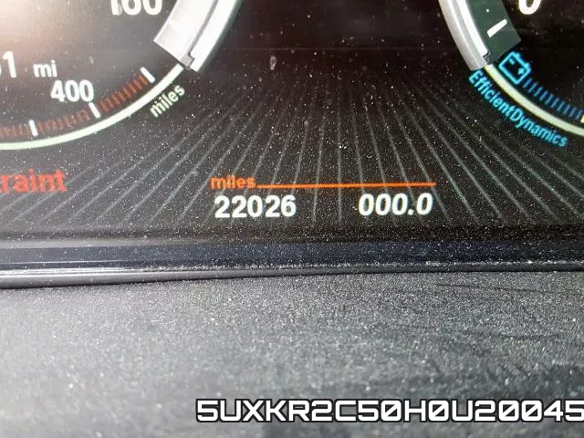5UXKR2C50H0U20045