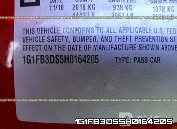 1G1FB3DS5H0164205