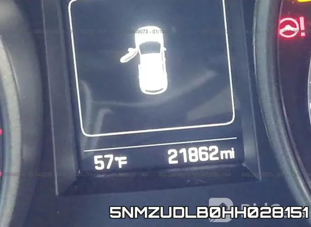 5NMZUDLB0HH028151