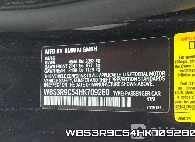 WBS3R9C54HK709280
