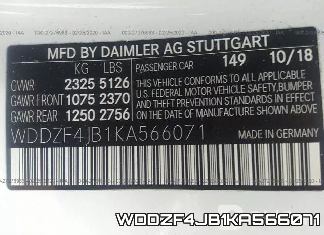 WDDZF4JB1KA566071