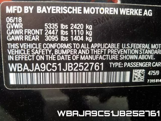 WBAJA9C51JB252761