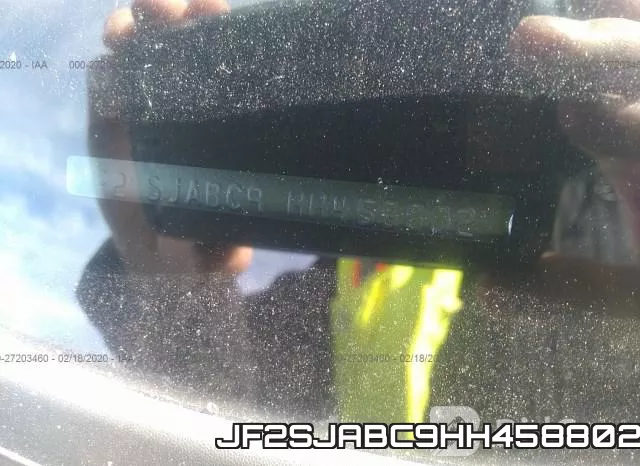 JF2SJABC9HH458802