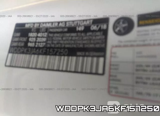 WDDPK3JA6KF157250
