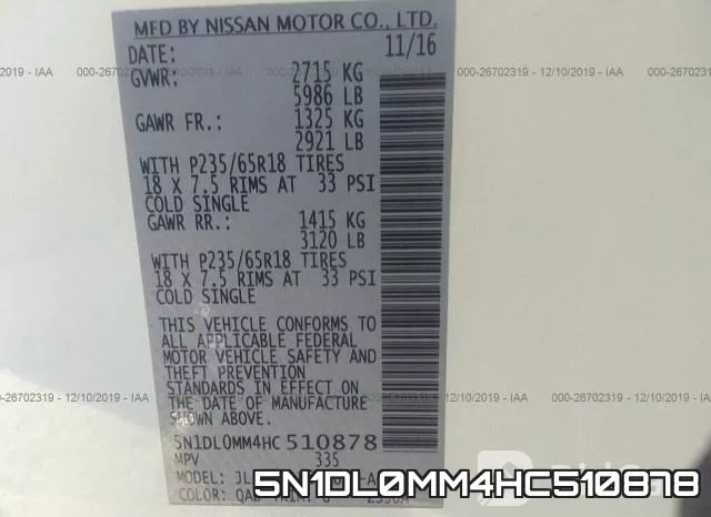 5N1DL0MM4HC510878