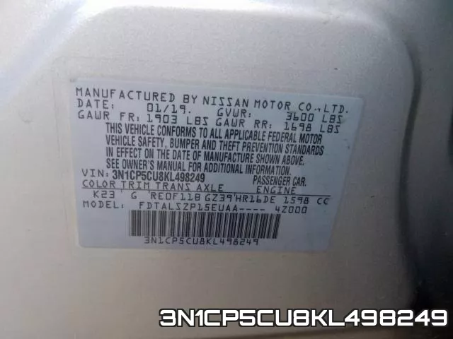 3N1CP5CU8KL498249