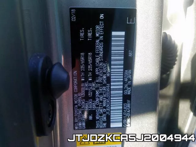 JTJDZKCA5J2004944