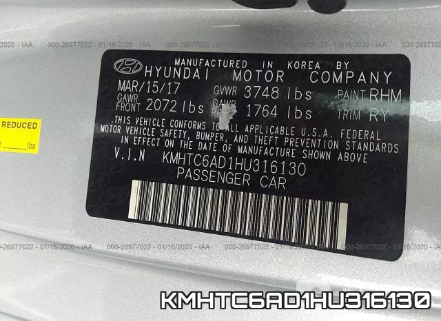 KMHTC6AD1HU316130
