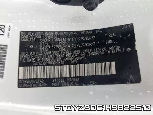 5TDYZ3DC1HS822510
