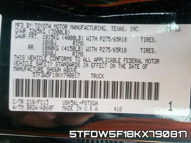 5TFDW5F18KX790817