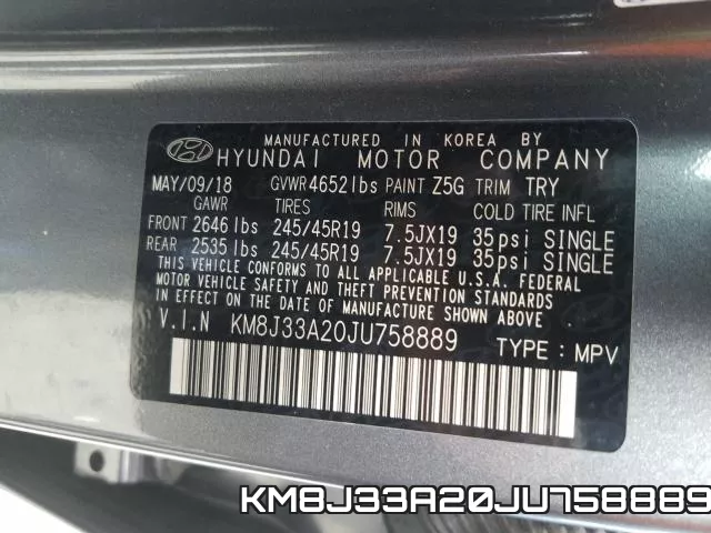KM8J33A20JU758889