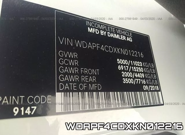 WDAPF4CDXKN012216