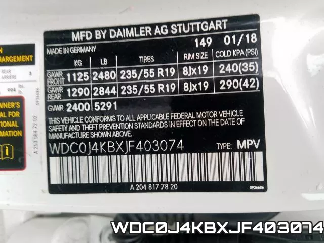 WDC0J4KBXJF403074