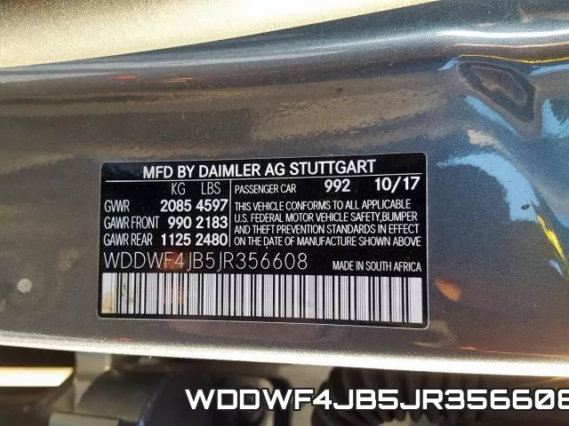 WDDWF4JB5JR356608