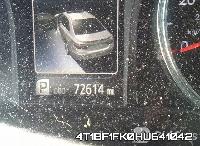 4T1BF1FK0HU641042