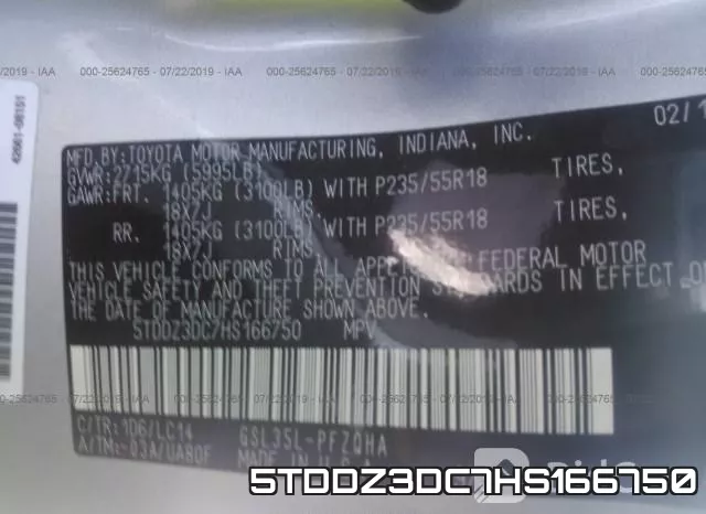 5TDDZ3DC7HS166750