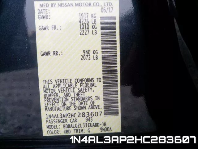 1N4AL3AP2HC283607