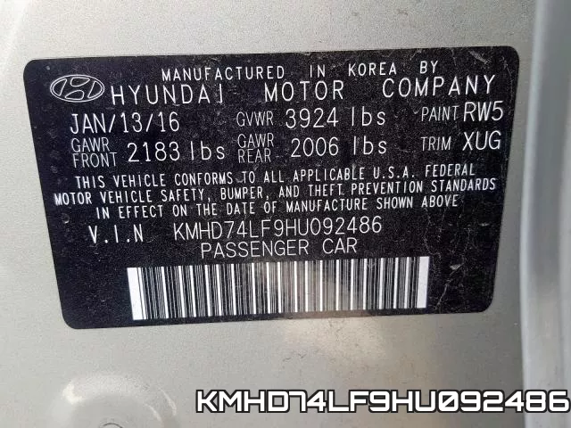 KMHD74LF9HU092486