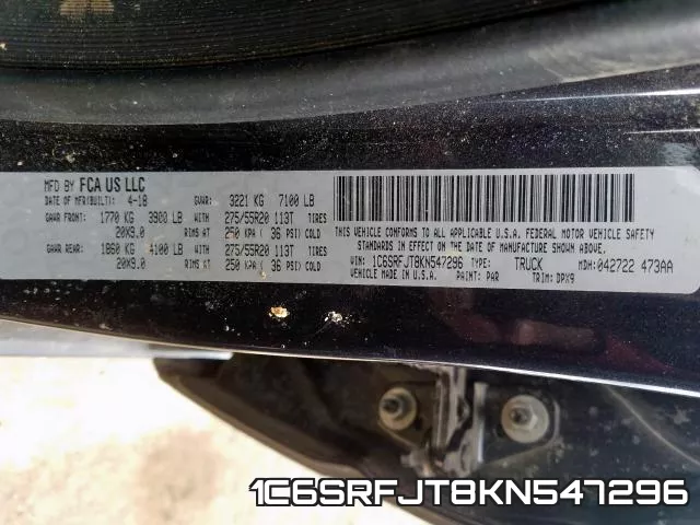 1C6SRFJT8KN547296