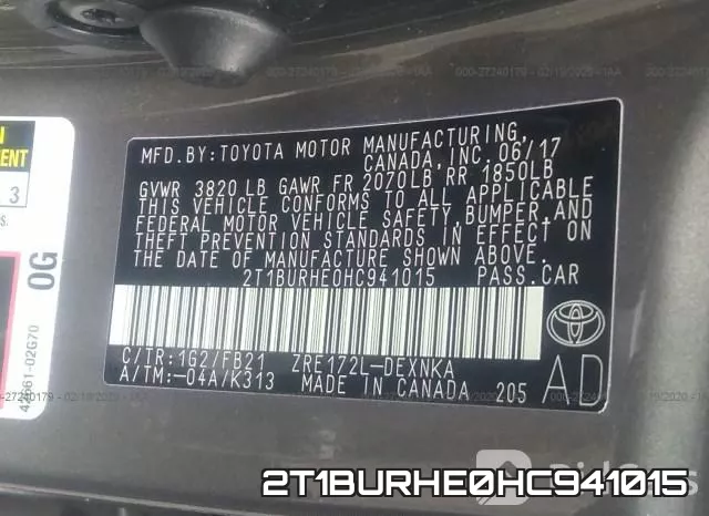 2T1BURHE0HC941015
