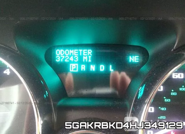 5GAKRBKD4HJ349129