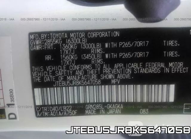 JTEBU5JR8K5647058