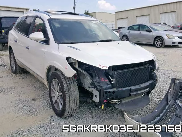 5GAKRBKD3EJ223758