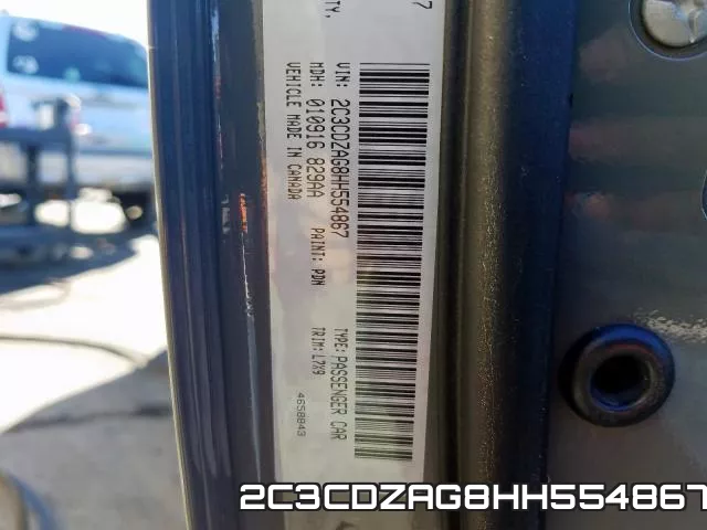 2C3CDZAG8HH554867