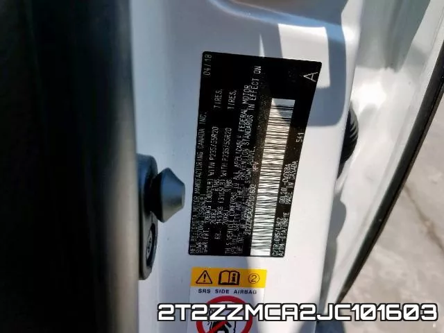 2T2ZZMCA2JC101603