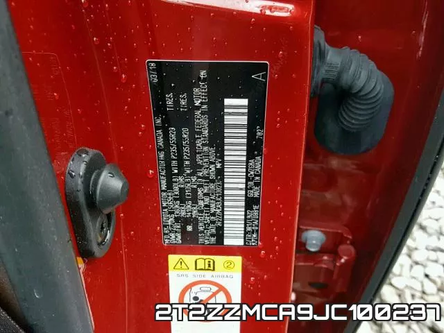 2T2ZZMCA9JC100237