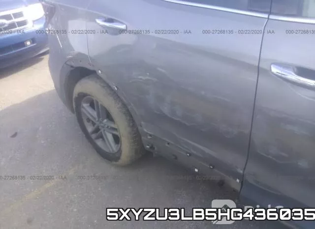 5XYZU3LB5HG436035