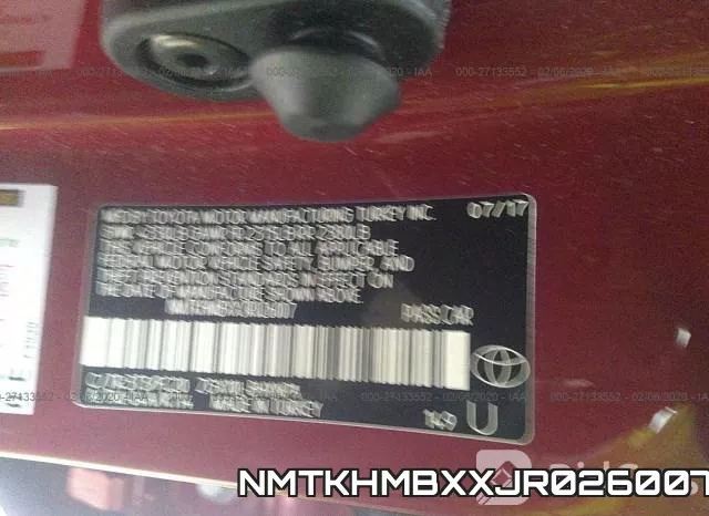 NMTKHMBXXJR026007