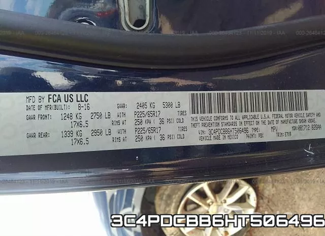 3C4PDCBB6HT506496