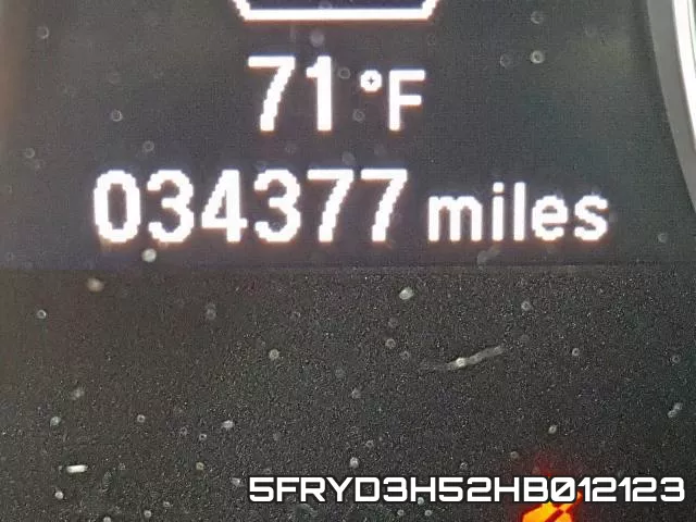 5FRYD3H52HB012123