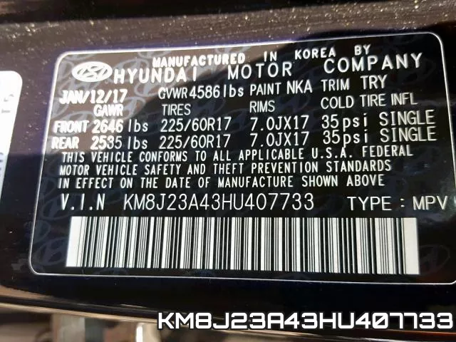 KM8J23A43HU407733