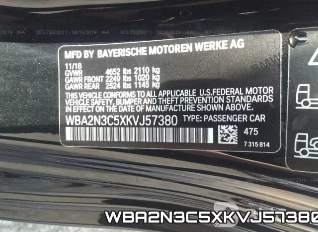 WBA2N3C5XKVJ57380