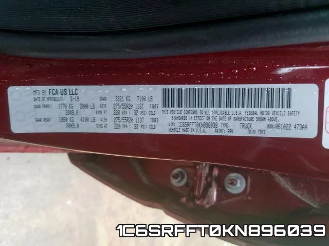 1C6SRFFT0KN896039