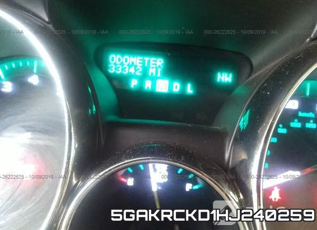 5GAKRCKD1HJ240259