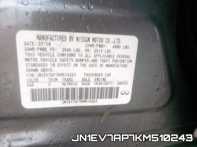 JN1EV7AP7KM510243