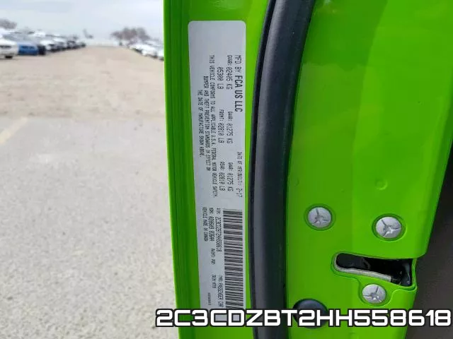 2C3CDZBT2HH558618