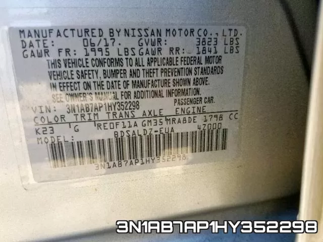 3N1AB7AP1HY352298