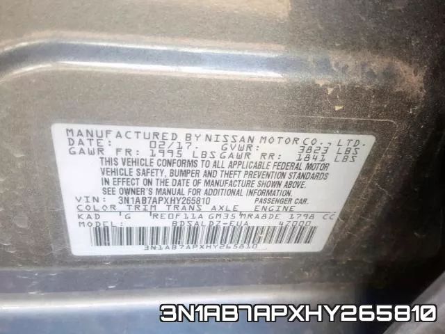 3N1AB7APXHY265810