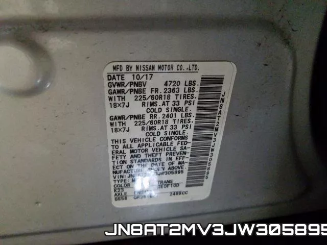 JN8AT2MV3JW305895