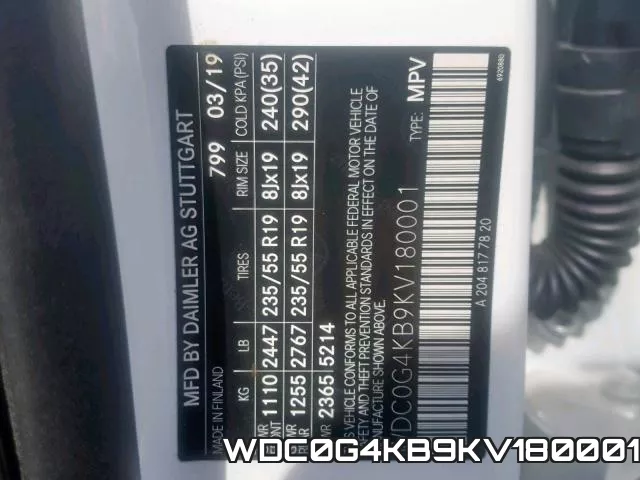 WDC0G4KB9KV180001