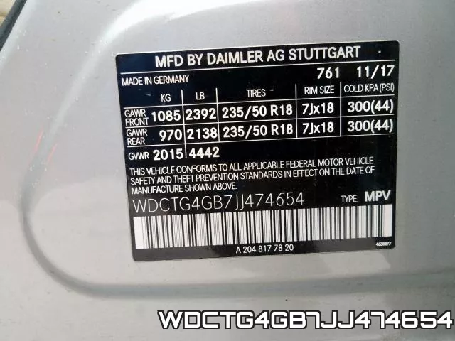 WDCTG4GB7JJ474654