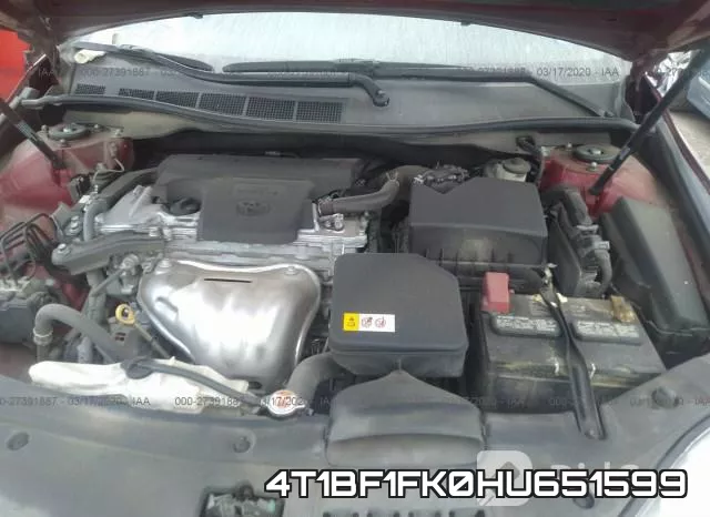 4T1BF1FK0HU651599