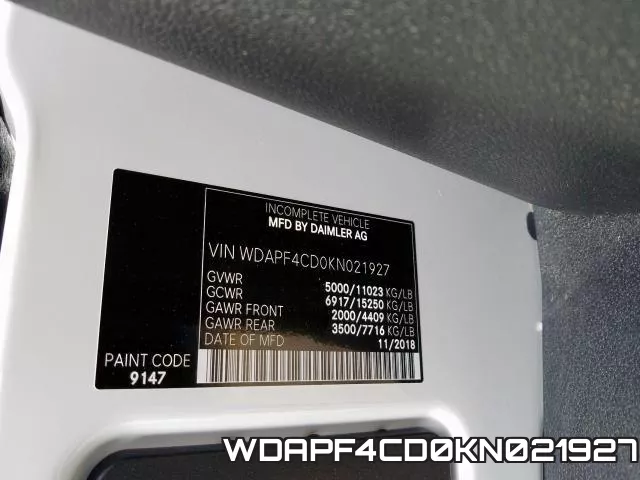 WDAPF4CD0KN021927