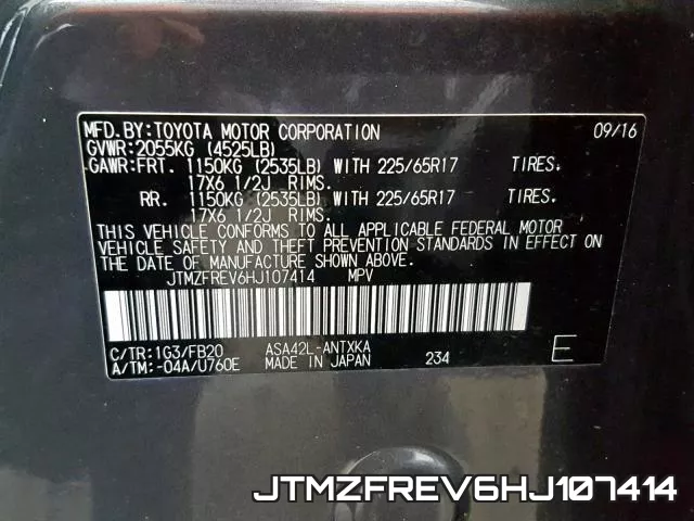 JTMZFREV6HJ107414