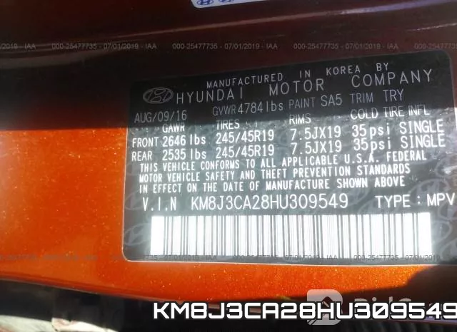 KM8J3CA28HU309549