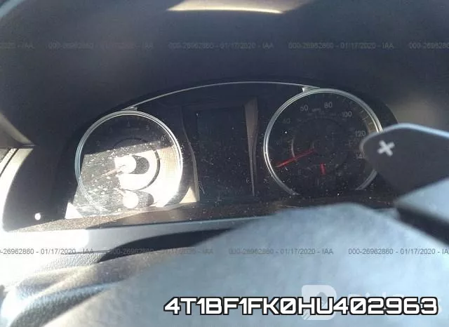4T1BF1FK0HU402963
